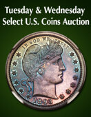 Tuesday Internet Coin Auction