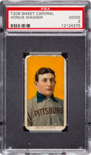 1909-11 T206 Sweet Caporal Honus Wagner PSA Good 2