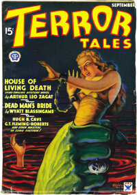 Pulps:Horror, Terror Tales Group (Popular, 1934) Condition: Average FN. This lotconsists of the following issues: September 1934 (#1), Oc...(Total: 3 Items)