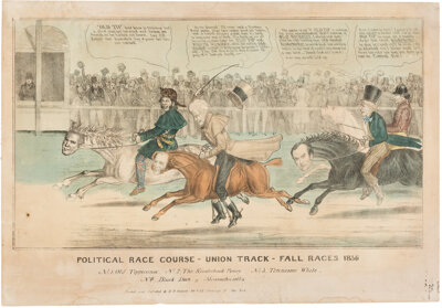 William Henry Harrison: Phenomenal 1836 Cartoon