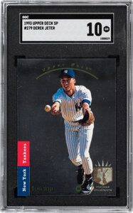 1993 SP Derek Jeter Rookie #279 SGC Gem Mint 10