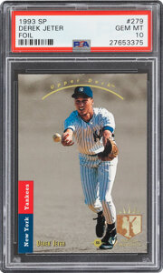 1993 Upper Deck SP Derek Jeter Rookie #279 PSA Gem Mint 10