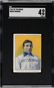 1910 D322 Tip Top Bread Honus Wagner SGC VG-EX 4