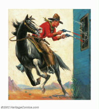 Original Illustration Art:Pulp, Pulp-like, Digests and Paperback Art, Howard Hastings - Original Pulp Magazine Cover Art (1920-1930).Howard Hastings painted covers and story illustrations for t...
