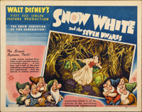 Movie Posters:Animated, Snow White and the Seven Dwarfs (RKO, 1937). Half Sheet (22" X 28")Style A....
