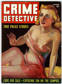Magazines:Crime, Crime Detective #1 (Hillman Publications, 1938) Condition: FN-....