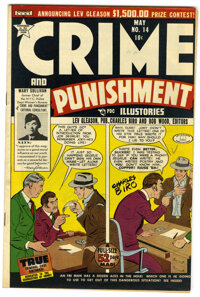 Golden Age (1938-1955):Crime, Crime and Punishment #14 Cape Cod pedigree (Lev Gleason, 1949)Condition: VF....