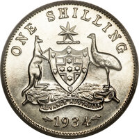 Australia, Australia: George V Proof Set 1934,... (Total: 6 coins)