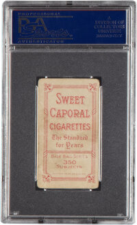 Baseball Cards:Singles (Pre-1930), 1909-11 T206 Sweet Caporal Eddie Plank PSA VG 3....