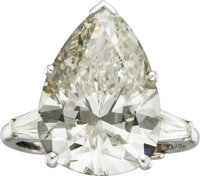 Estate Jewelry:Rings, Diamond, Platinum Ring. ...
