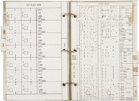 Transportation:Space Exploration, Apollo 10 Flown CSM Updates Checklist Directly from thePersonal Collection of Mission Command Module Pilot John Y...