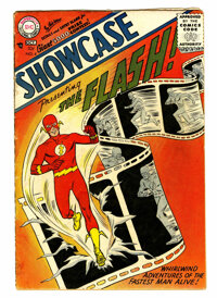 Silver Age (1956-1969):Superhero, Showcase #4 The Flash (DC, 1956) Condition: Apparent GD/VG....
