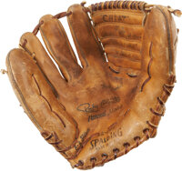 Baseball Collectibles:Others, Early 1960's Whitey Ford Game Used Fielder's Glove....