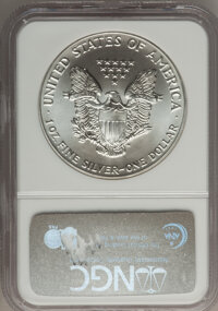 Modern Bullion Coins, 1986-2004 $1 Silver Eagle Set MS69 NGC. ... (Total: 19 coins)
