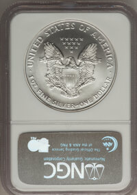 Modern Bullion Coins, 1986-2004 $1 Silver Eagle Set MS69 NGC. ... (Total: 19 coins)