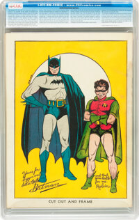 Golden Age (1938-1955):Superhero, Batman #1 (DC, 1940) CGC FN- 5.5 White pages....