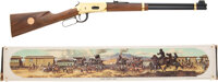 Military & Patriotic:WWII, Winchester Golden Spike 1869-1969 Commemorative Model 94Lever-Action Rifle....