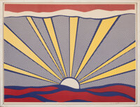 Prints:Contemporary, ROY LICHTENSTEIN (American, 1923-1997). Sunrise, 1965. Coloroffset lithograph. 18-3/8 x 23-7/8 inches (46.7 x 60.6 cm)...