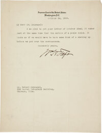 Autographs:U.S. Presidents, William Howard Taft Archive.... (Total: 10 Items)