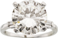 Estate Jewelry:Rings, Diamond, Platinum Ring. ...
