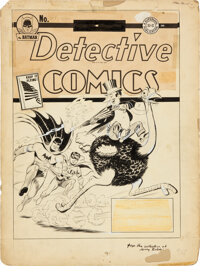 Original Comic Art:Covers, Jerry Robinson Detective Comics #67 First Penguin CoverOriginal Art (DC, 1942)....