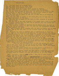 Basketball Collectibles:Others, Important James Naismith Archive Regarding Birth of Basketball.Simply the most historically significant documents regardin...