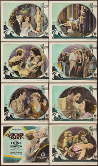 Movie Posters:Drama, The Blonde Saint (First National, 1926). Lobby Card Set of 8 (11" X14"). Drama.. ... (Total: 8 Items)