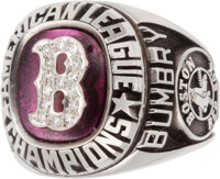 Baseball Collectibles:Others, 1986 Boston Red Sox American League Championship Ring....