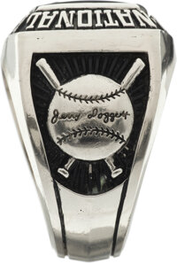Baseball Collectibles:Others, 1978 Los Angeles Dodgers National League Championship RingPresented to Jerry Doggett....