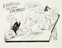 Original Comic Art:Illustrations, Jerrard K. Polk Polkfun into Life with Cul de SacIllustration Original Art (2012)....