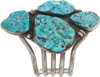 Music Memorabilia:Costumes, Elvis Presley's Turquoise and Silver Bracelet....