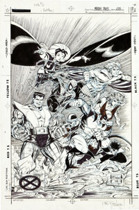 Original Comic Art:Covers, Todd McFarlane Marvel Tales #235 Spider-Man and X-Men CoverOriginal Art (Marvel, 1989).... (Total: 2 Items)