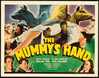 Movie Posters:Horror, The Mummy's Hand (Universal, 1940). Title Lobby Card (11" X 14")..... (Total: 2 Items)