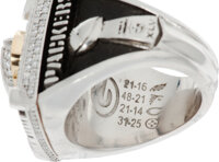 Football Collectibles:Others, 2010 Green Bay Packers Super Bowl XLV Championship Player'sRing....