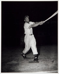 Baseball Collectibles:Uniforms, 1951 Willie Mays Game Worn Minneapolis Millers Jersey with PhotoMatch!...