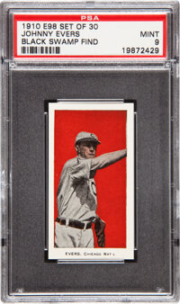 Baseball Cards:Sets, 1910 E98 'Set of 30' Baseball Near Set (27/30) - #1 on the PSA SetRegistry!...