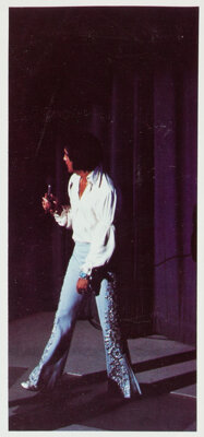 Music Memorabilia:Costumes, Elvis Presley's Turquoise and Silver Bracelet....