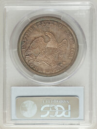 Proof Seated Dollars, 1865 $1 PR64 PCGS....