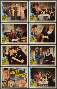 Movie Posters:Comedy, Hello Sucker (Universal, 1941). Lobby Card Set of 8 (11" X 14").Comedy.. ... (Total: 8 Items)