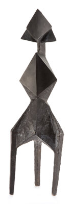 Post-War & Contemporary:Sculpture, LYNN CHADWICK (British, 1914-2003). Diamond, 1970. Bronzewith brown patina. 29-1/2 x 8 x 8 inches (74.9 x 20.3 x 20.3 c...