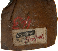 Baseball Collectibles:Others, Circa 1957 Wes Covington Game Worn Cleats With FamilyProvenance....