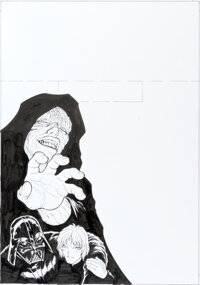 Original Comic Art:Covers, Adam Warren Star Wars: Return of the Jedi #4 Manga GraphicNovel Cover Original Art (Dark Horse, 1999)....