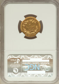 Three Dollar Gold Pieces: , 1870 $3 XF45 NGC. NGC Census: (26/212). PCGS Population (16/164).Mintage: 3,500. Numismedia Wsl. Price for problem free NG...