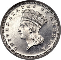Patterns, 1868 Complete 16-Piece Aluminum Pattern Proof Set, Cent ThroughDouble Eagle, PR63-PR67 Cameo NGC. R.8 as a Set.... (Total: 16coins)
