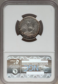 Bust Quarters, 1831 25C Large Letters -- Rev Damage -- NGC Details. VF. B-5. NGCCensus: (7/484). PCGS Population (17/472). Mintage: 398,...