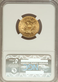 Liberty Half Eagles, 1902 $5 MS64 NGC....
