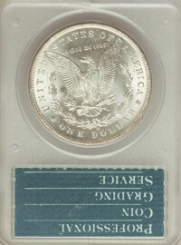 Morgan Dollars, (7)1900-O $1 MS63 PCGS; 1902-O $1 MS63 PCGS.... (Total: 8 coins)