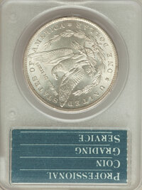 Morgan Dollars, (2)1880-S $1 MS64 PCGS. CAC; (2)1881-S $1 MS64 PCGS. CAC; 1885-O $1MS64 PCGS. CAC and a 1900-O $1 MS64 PCGS. CAC.... (Total: 6 coins)
