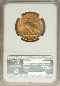 Indian Eagles: , 1911-S $10 AU55 NGC. NGC Census: (56/194). PCGS Population(53/184). Mintage: 51,000. Numismedia Wsl. Price for problem fre...