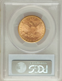 Liberty Eagles, 1883-S $10 MS63 PCGS. CAC....